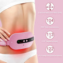 Hot Sale Lumbar Massage Belt Vibrating Heating Waist Massager for Menstrual Pain Relief