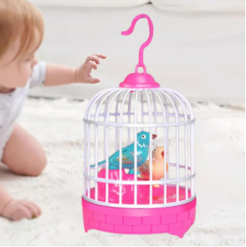 Electric Sound Activated Bird Cage