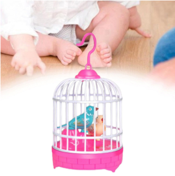 Electric Sound Activated Bird Cage