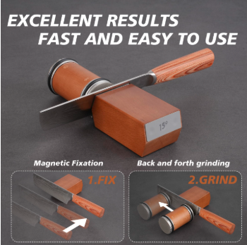 Rolling Knife Sharpener for Kitchen Knives
