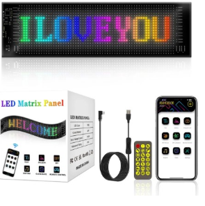 Flexible LED Display Screen For Car