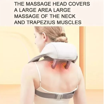 Professional Wireless Neck Shoulder Back Massager SKU: WB-SA1536